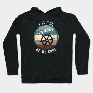 Vintage I Am The Captain Of My Soul Hoodie